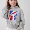 Dziecięca bluza z kapturem „Robert Indiana Love”
