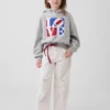 Dziecięca bluza z kapturem „Robert Indiana Love”