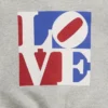 Dziecięca bluza z kapturem „Robert Indiana Love”