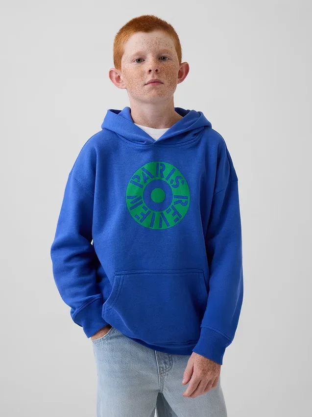 Dziecięca bluza z kapturem Robert Indiana Vintagesoft