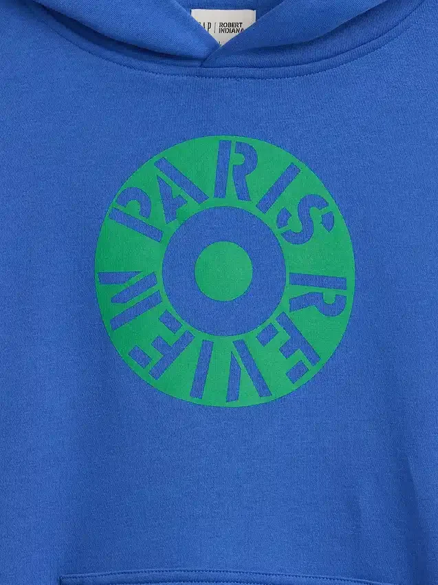 Dziecięca bluza z kapturem Robert Indiana Vintagesoft