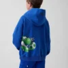 Dziecięca bluza z kapturem Super Mario Vintagesoft o luźnym kroju