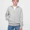 Dziecięca bluza z kapturem Vintagesoft na zamek