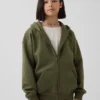 Dziecięca bluza z kapturem Vintagesoft na zamek
