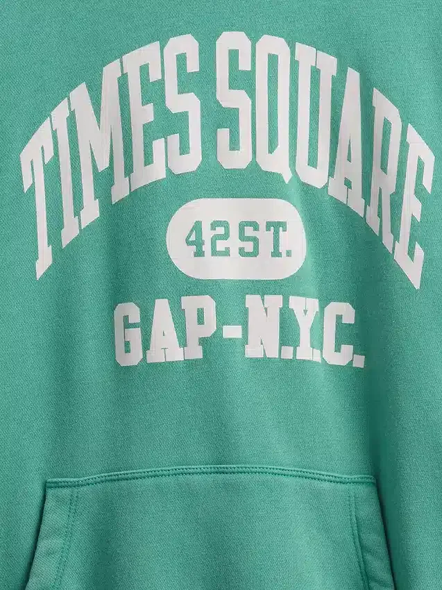 Dziecięca bluza z kapturem Vintagesoft NYC Times Square