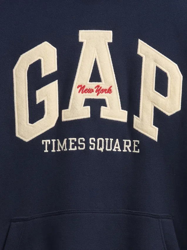 Dziecięca bluza z kapturem Vintagesoft NYC Times Square