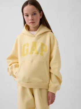Dziecięca bluza z kapturem Vintagesoft o luźnym kroju