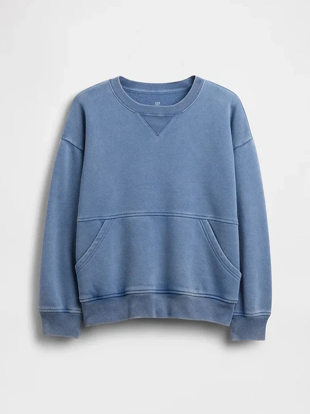 Dziecięca bluza z kapturem Vintagesoft o luźnym kroju