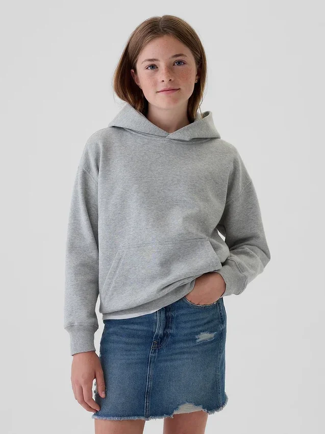 Dziecięca bluza z kapturem Vintagesoft o luźnym kroju