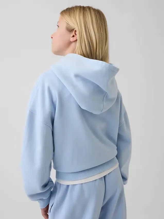 Dziecięca bluza z kapturem Vintagesoft o luźnym kroju