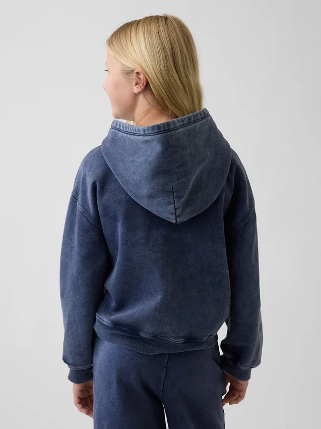 Dziecięca bluza z kapturem Vintagesoft o luźnym kroju