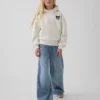 Dziecięca bluza z kapturem Vintagesoft o luźnym kroju