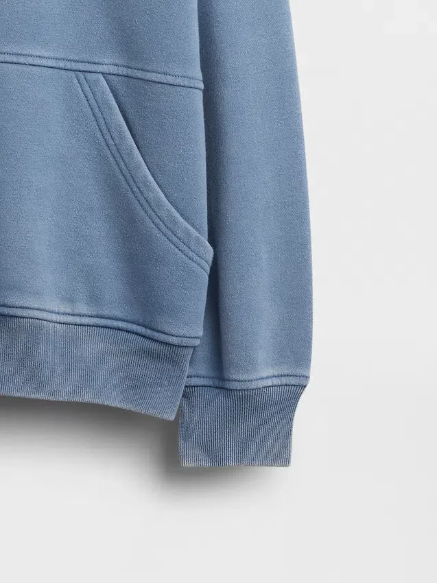 Dziecięca bluza z kapturem Vintagesoft o luźnym kroju
