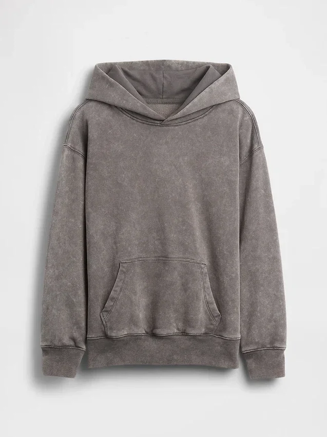 Dziecięca bluza z kapturem Vintagesoft o luźnym kroju
