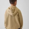 Dziecięca bluza z kapturem Vintagesoft o luźnym kroju i zamkiem błyskawicznym