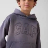 Dziecięca bluza z kapturem Vintagesoft o luźnym kroju z logo