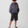 Dziecięca bluza z kapturem Vintagesoft o luźnym kroju z logo