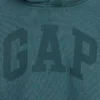 Dziecięca bluza z kapturem Vintagesoft o luźnym kroju z logo