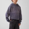 Dziecięca bluza z kapturem Vintagesoft o luźnym kroju z logo