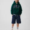 Dziecięca bluza z kapturem Vintagesoft o luźnym kroju z logo Brannan Bear