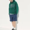 Dziecięca bluza z kapturem Vintagesoft o luźnym kroju z logo Brannan Bear