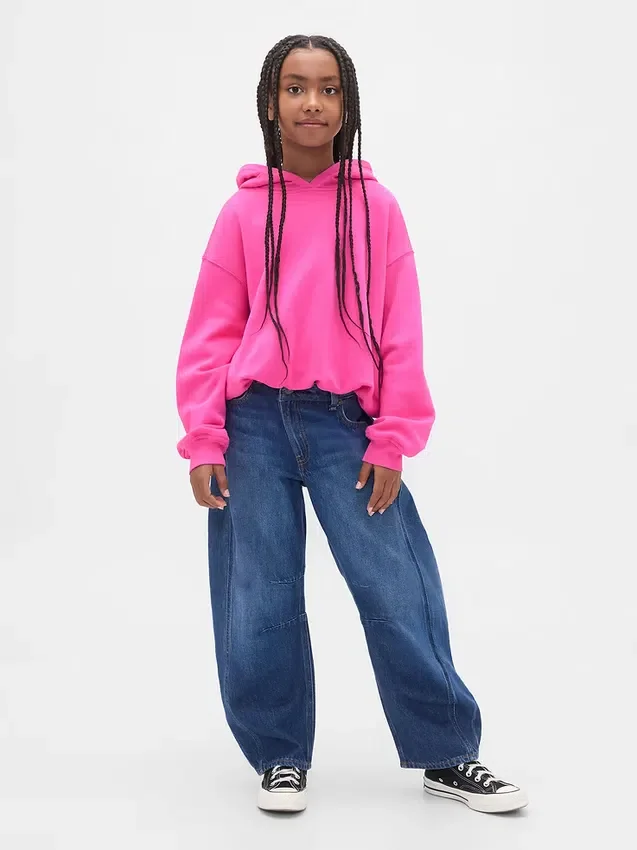 Dziecięca bluza z kapturem Vintagesoft Oversized Bubble