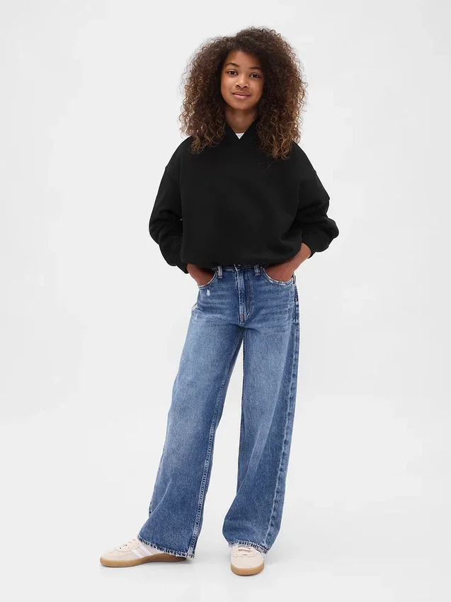 Dziecięca bluza z kapturem Vintagesoft Oversized Bubble
