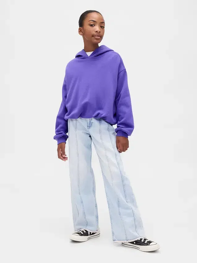 Dziecięca bluza z kapturem Vintagesoft Oversized Bubble