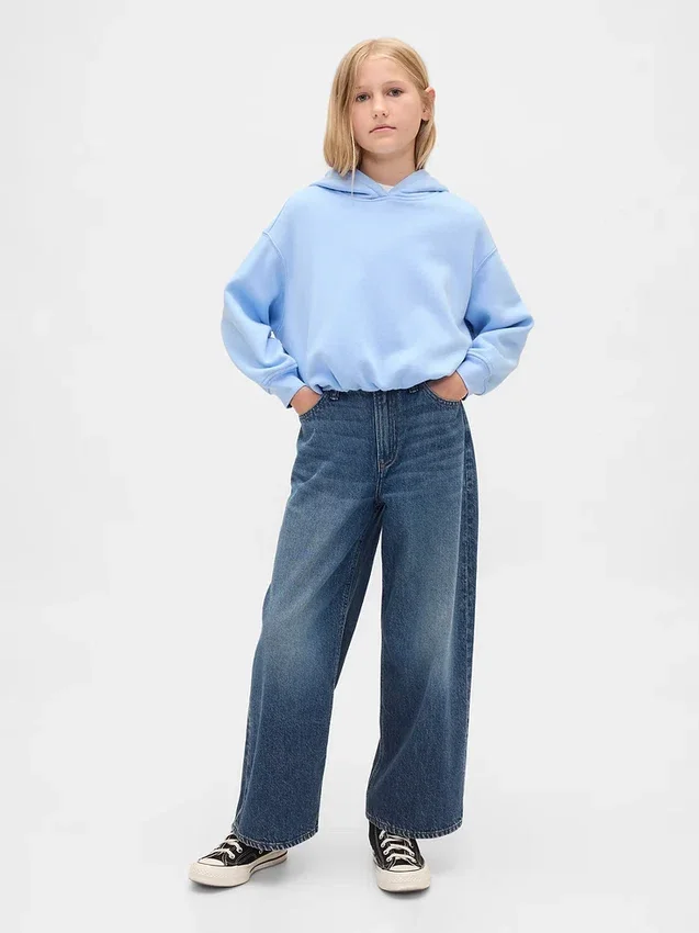 Dziecięca bluza z kapturem Vintagesoft Oversized Bubble