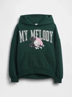 Dziecięca bluza z kapturem Vintagesoft Oversized Hello Kitty