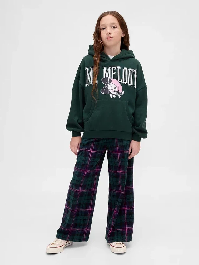 Dziecięca bluza z kapturem Vintagesoft Oversized Hello Kitty