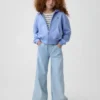Dziecięca bluza z kapturem Vintagesoft Oversized Logo Zip