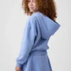 Dziecięca bluza z kapturem Vintagesoft Oversized Logo Zip