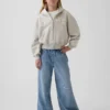 Dziecięca bluza z kapturem Vintagesoft Oversized Logo Zip