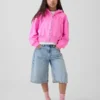 Dziecięca bluza z kapturem Vintagesoft Oversized Logo Zip