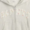 Dziecięca bluza z kapturem Vintagesoft Oversized Logo Zip
