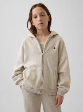 Dziecięca bluza z kapturem Vintagesoft Oversized Zip
