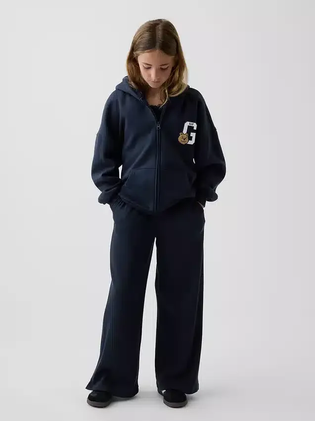 Dziecięca bluza z kapturem Vintagesoft Oversized Zip