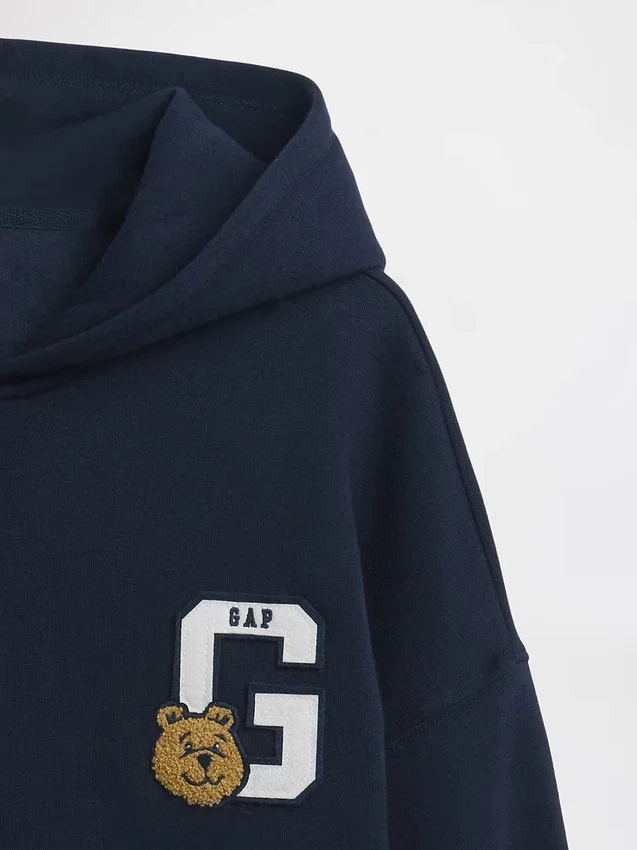 Dziecięca bluza z kapturem Vintagesoft Oversized Zip