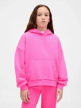 Dziecięca bluza z kapturem Vintagesoft w stylu oversize