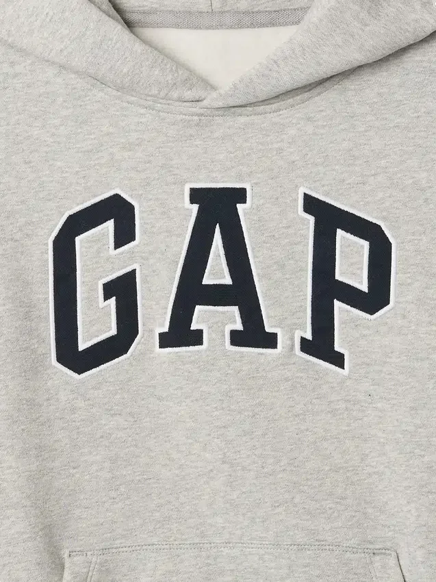 Dziecięca bluza z kapturem Vintagesoft z logo