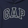 Dziecięca bluza z kapturem Vintagesoft z logo