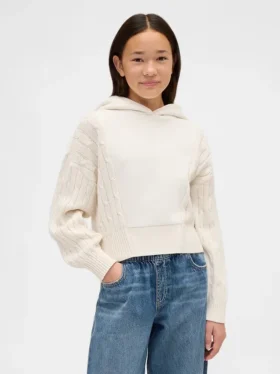 Dziecięca bluza z kapturem Vintagesoft z mieszanych materiałów
