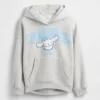 Dziecięca bluza z kapturem Vintagesoft z nadrukiem