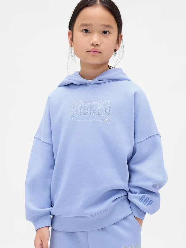 Dziecięca bluza z kapturem Wicked Vintagesoft w stylu oversize