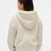 Dziecięca bluza z kapturem z podszewką z polaru Sherpa i nadrukiem logo