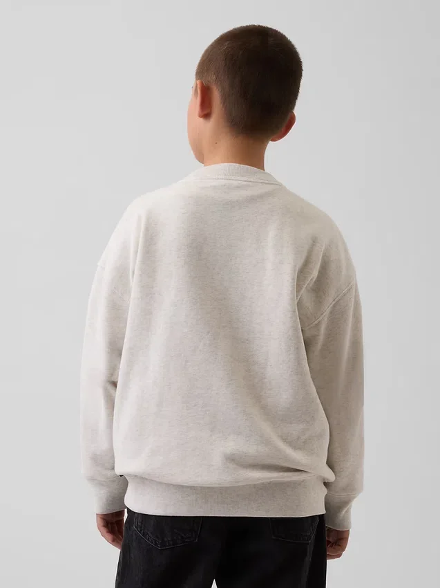 Dziecięca bluza z logo Vintagesoft o luźnym kroju