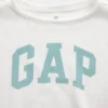 Dziecięca bluza z logo Vintagesoft z frotte o szerokim dekolcie