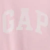 Dziecięca bluza z logo Vintagesoft z frotte o szerokim dekolcie