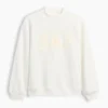 Dziecięca bluza z logo Vintagesoft z wysokim kołnierzem w stylu oversize